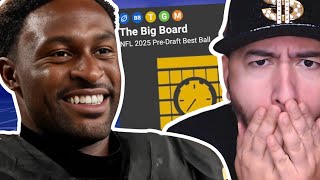 Free Agent Moves I HATE And LOVE (Big Board Draft 2025) | Best Ball Draft 2025 + Fantasy Football