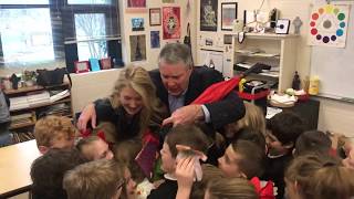 Reading Week visit from former Tennessee Senator & Senate Majority Leader Bill Frist & wife Tracy