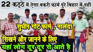 Sudhir Sir Ka Goat Farm -पुरे बिहार में ऐसा बकरी फार्म नहीं मिलेगा | NALANDA  | Vlogs of Pawan