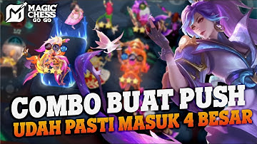 HANABI TITAN MODE !! COMBO PUSH RANK TERBAIK UNTUK PEMULA !! COMBO TERKUAT MAGIC CHESS GOGO 2025