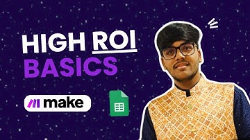 🤑 High ROI Make.com basic (no bullshits)