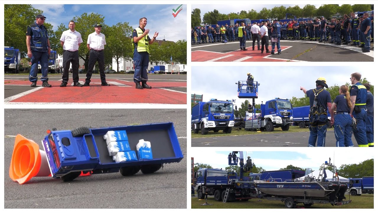 2025 07 05 - THW Großübung in Hagen mit 70 KFZ: HABEKO25 – 134 Einsatzkräfte trainieren Ernstfall