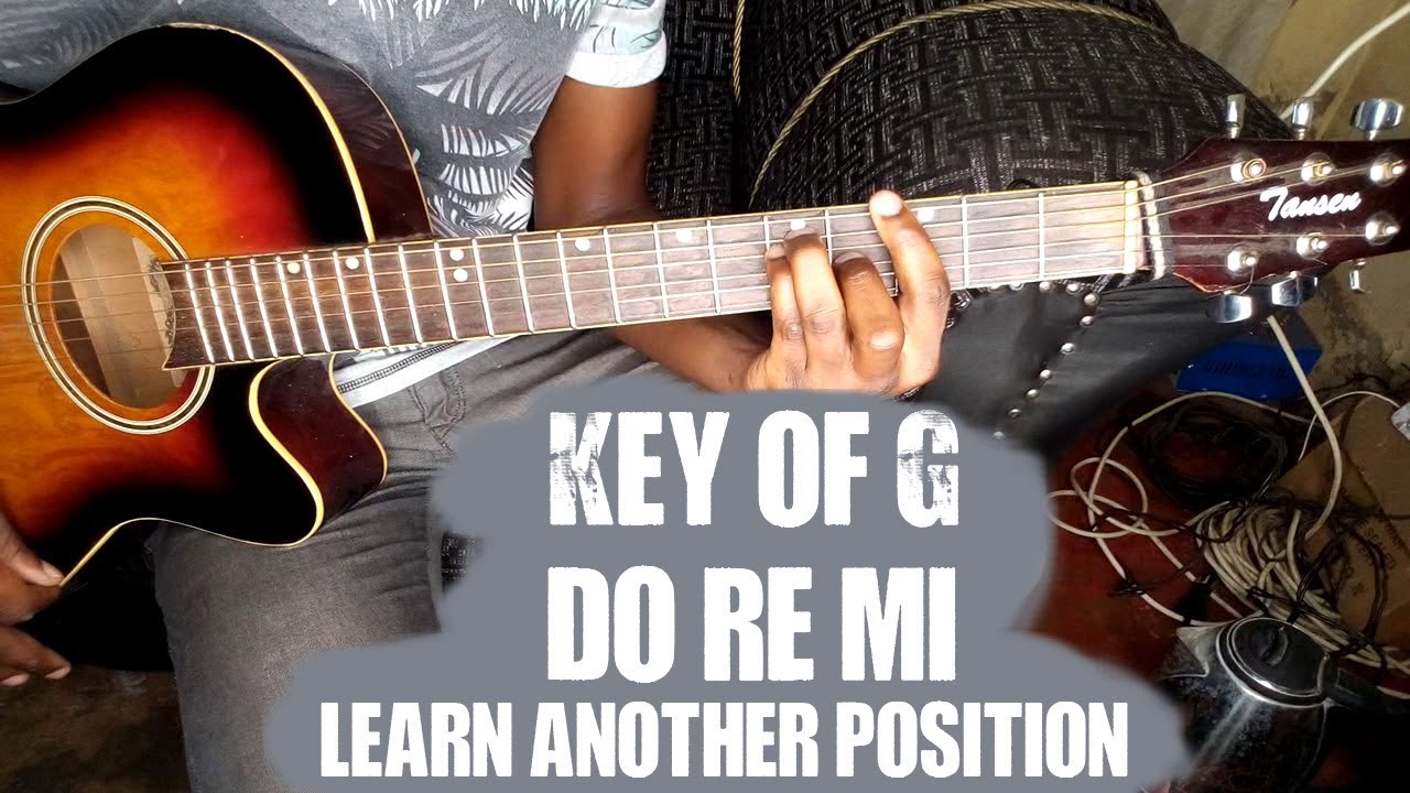 Another Position to play Do-Re-Mi in the key of G - YouTube