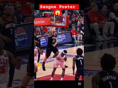 Sengun really did this in the clutch... UNREAL! 🌪️