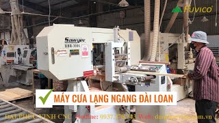 MÁY CƯA LỌNG NẰM NGANG ĐÀI LOAN HBR-300A, cưa lọng nằm ngang tự động giá tốt