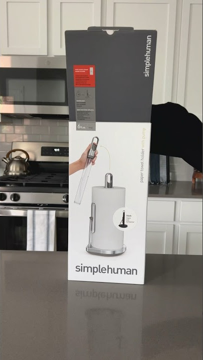 simplehuman® Wall-Mount Paper Towel Holder, Paper Towel Holder