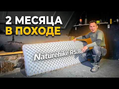 Коврик Naturehike R5.8 отзыв после 2 месяцев путешествия
