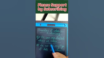 Properties of Values of Dictionary in Python in Hindi | Python by Asad | #shorts #youtubeshorts