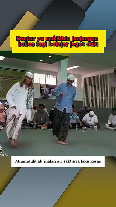 Bentar ya mukibbin junjungan kalian lagi belajar joget dulu #baalawi #habib #nasabbaalawi