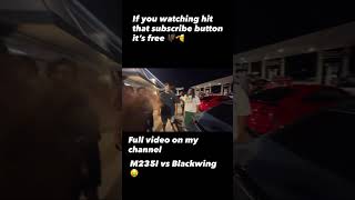 10K Rog races his M235I vs a CT4 Blackwing V #streetracing #blackwing #ct4 #m235i #bmwm2 #moneyrace