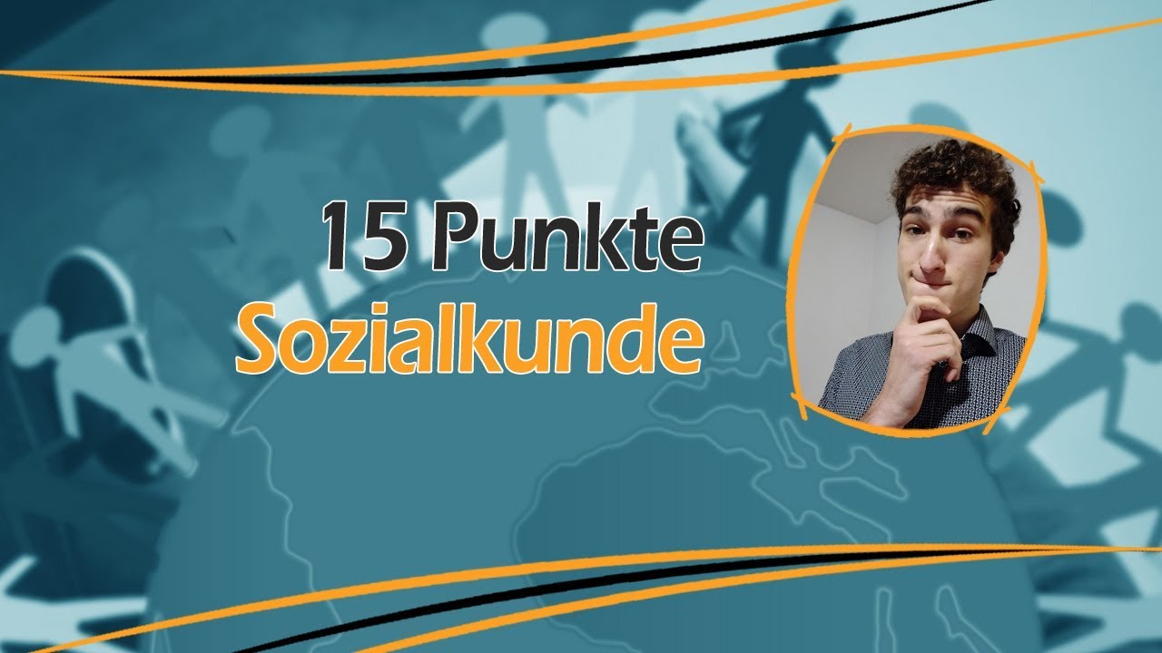 15 Punkte in Sozialkunde (Oberstufe) - So geht's!