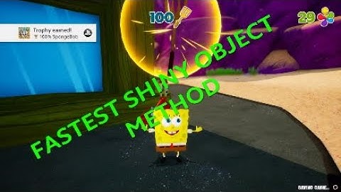 Spongebob battle for bikini bottom fastest shiny objects method