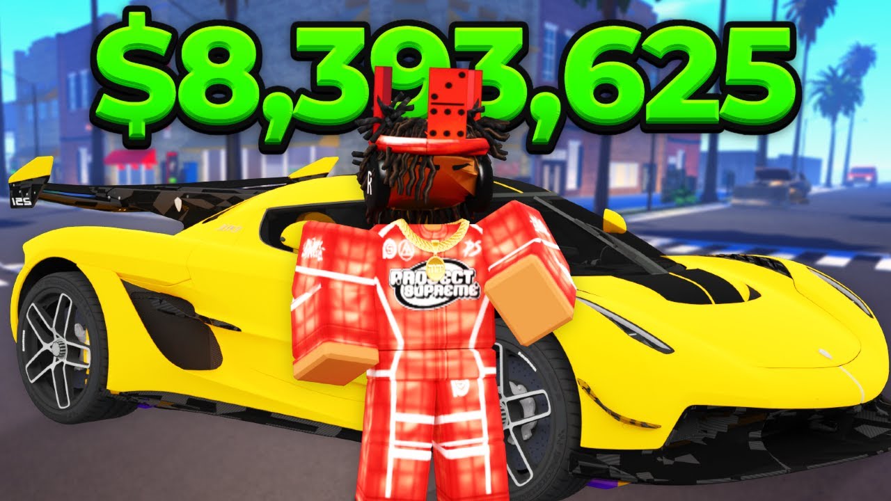 Spending $8,393,625 In Roblox Driving Empire