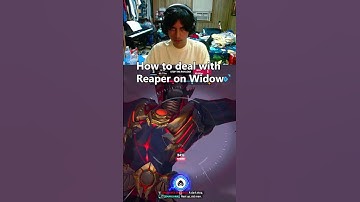 How to stop Reaper on Widow #overwatch #overwatch2 #widowmaker #funny