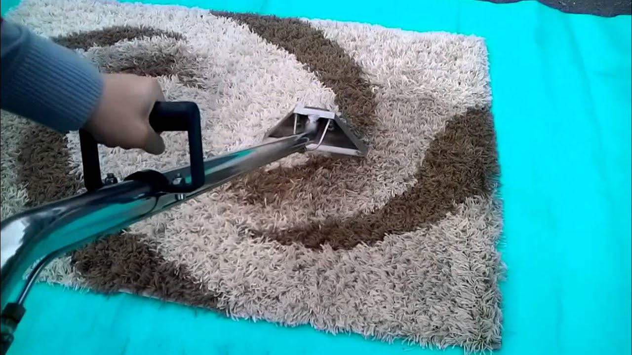 Shaggy carpet cleaning - YouTube