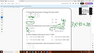 Grade 4,Final Revision Sheet, #Envision Math