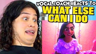 Vocal Coach Reacts to What Else Can I Do (From 'Encanto')