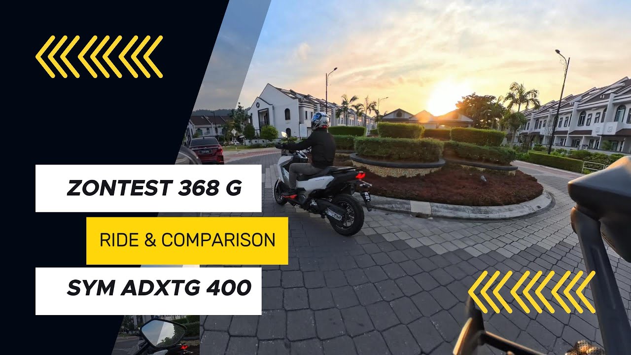 Duo Ride | SYM Adxtg 400 x Zontes 368 G