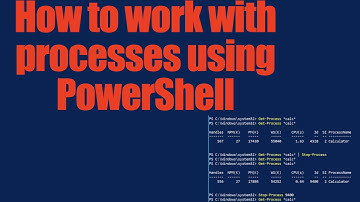 How to find and stop processes using PowerShell