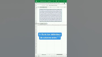 Transforme ton texte illisible en tableau tout beau tout propre ✨