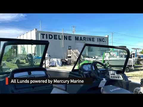 Lund boats at Tideline Marine in Jacksonville NC
