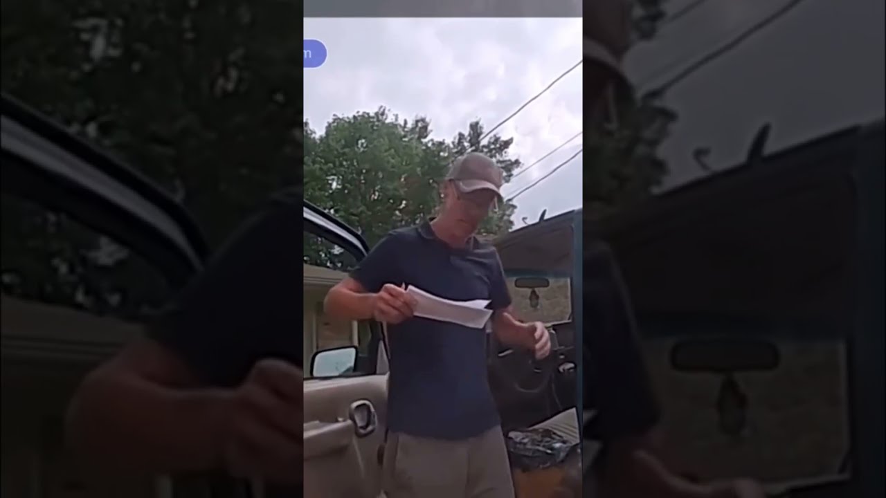 Texas Man FLIPS OUT On Officer For Blocking Driveway Part 2 Police