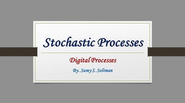 Stochastic Processes (03 - Binary and M-ary Random Processes)