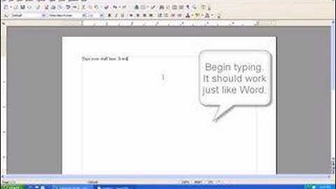 OpenOffice.org Writer