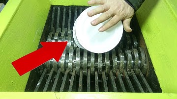 Shredding Hard and Soft Things! Relaxing, Oddly Satisfying Experience! Shredder Machine