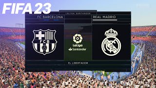 FC Barcelona vs. Real Madrid CF | LaLiga Santander @ El Libertador Stadium - FIFA 23