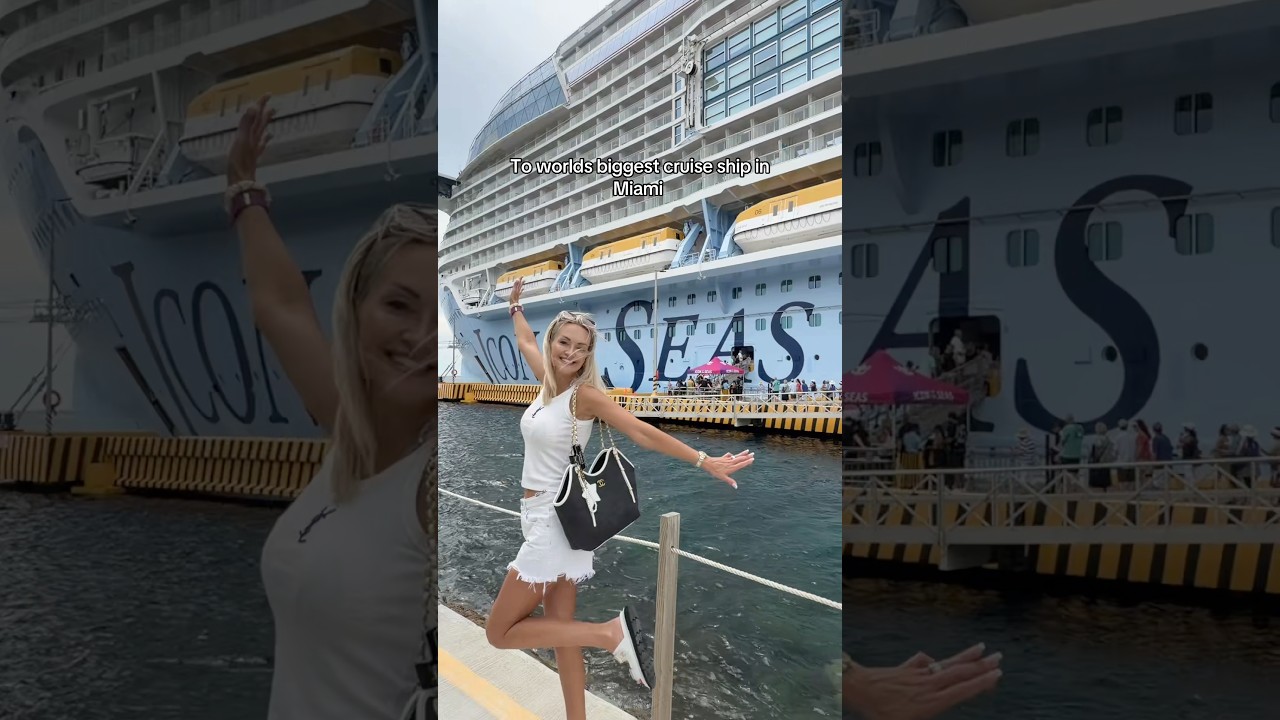 @R@RoyalCaribbeaniconoftheseas #royalcaribbean #cruise #cruiseship #biggestcruiseship