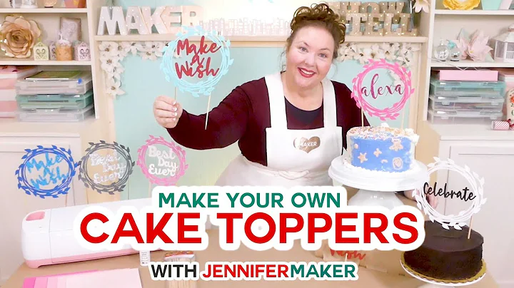 DIY Cake Toppers for Birthday & Weddings: Customiz...