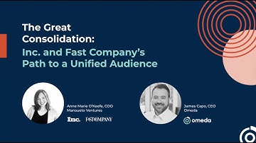 The Great Consolidation: Inc. & Fast Company