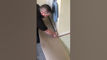 How to trim your waste Carpet ✅#flooring #carpet #howto #diy #pov #tips #tricks #teirnanmccorkell