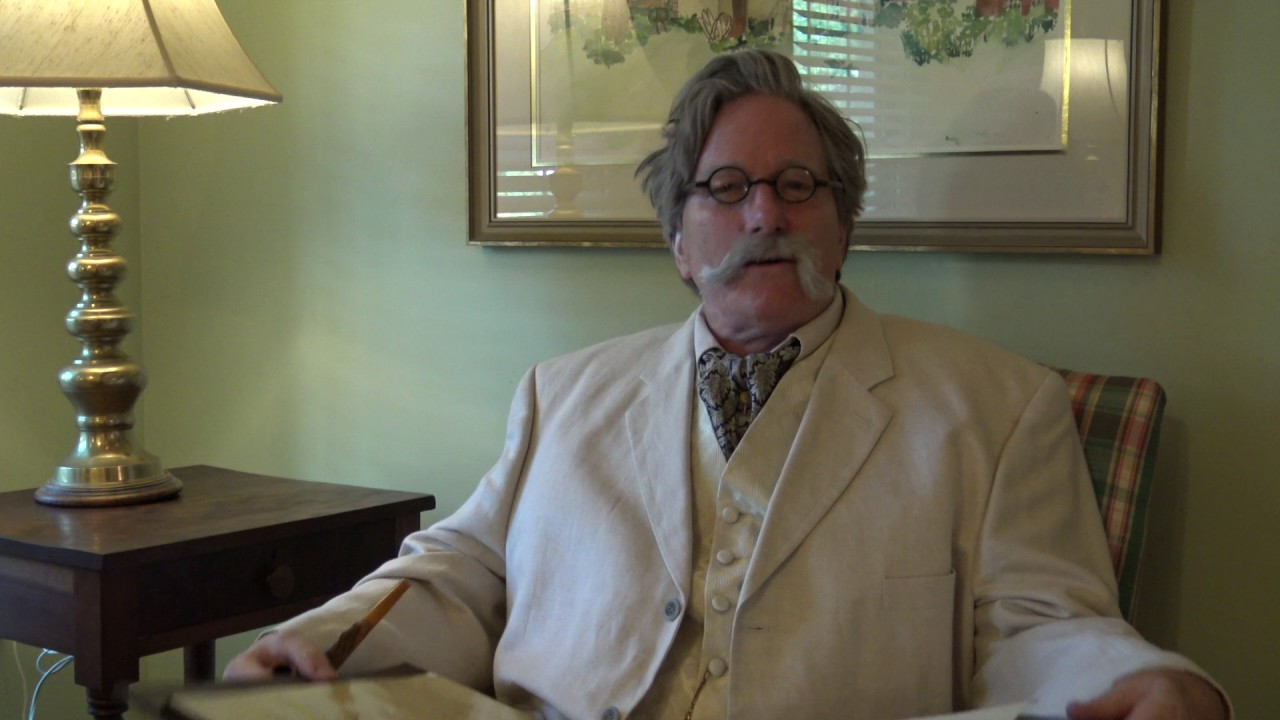 Phil Erickson as Mark Twain - YouTube