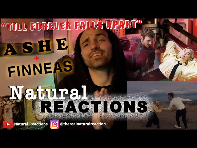 Ashe u0026 FINNEAS - Till Forever Falls Apart FIRST LISTEN REACTION (Official Video) class=