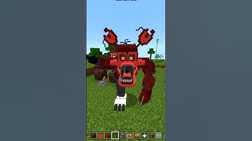 Foxy. No Mods!!! #minecraft #foxy #fnaf #titans #nomods