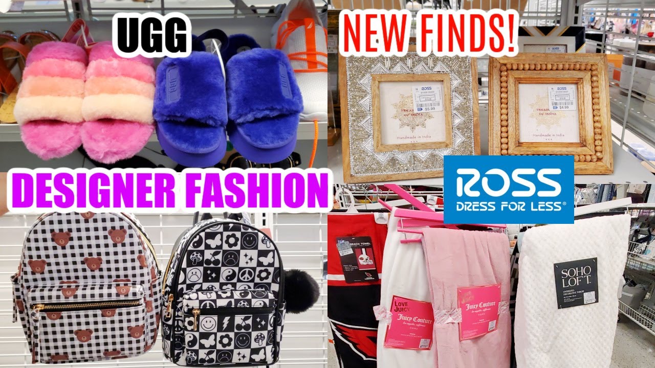 ROSS DRESS FOR LESS NEW UGG SHOES JUICY COUTURE BLANKETS CASUAL CLOTHING  SHOPPING * SHOP WITH ME - YouTube