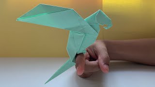 Como Fazer Um Papagaio De Papel  Origami Papagaio