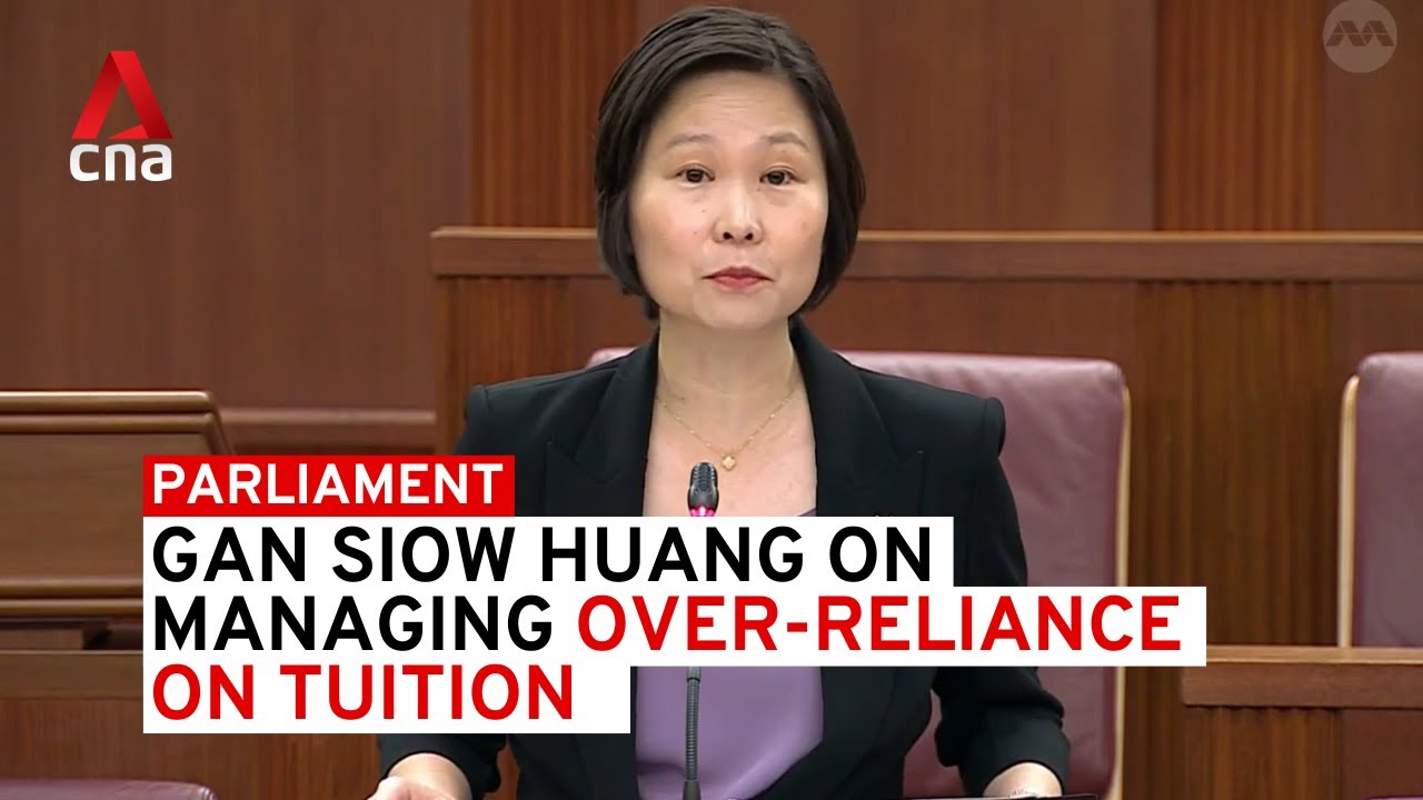 Excessive reliance on tuition can diminish students' joy of learning: Gan Siow Huang
