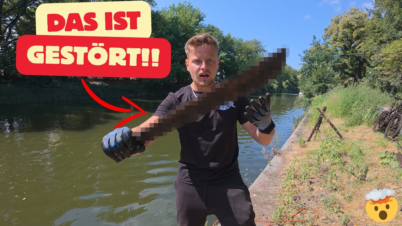 DAS ist doch VÖLLIG GESTÖRT!! 😳🤯 / Magnetfischen mit Gebrüder Lange