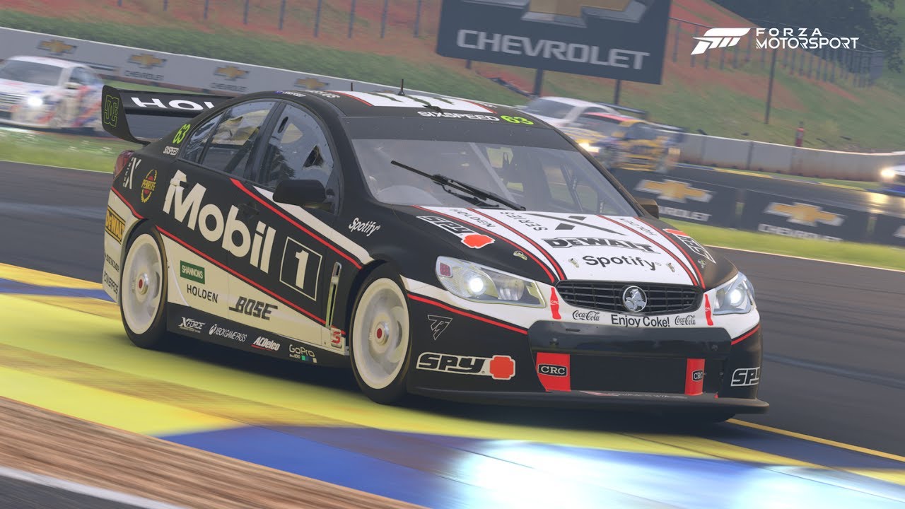 Vf Racing Forza Motorsport Holden VF Commodore V8supercar Racing Around Road ...