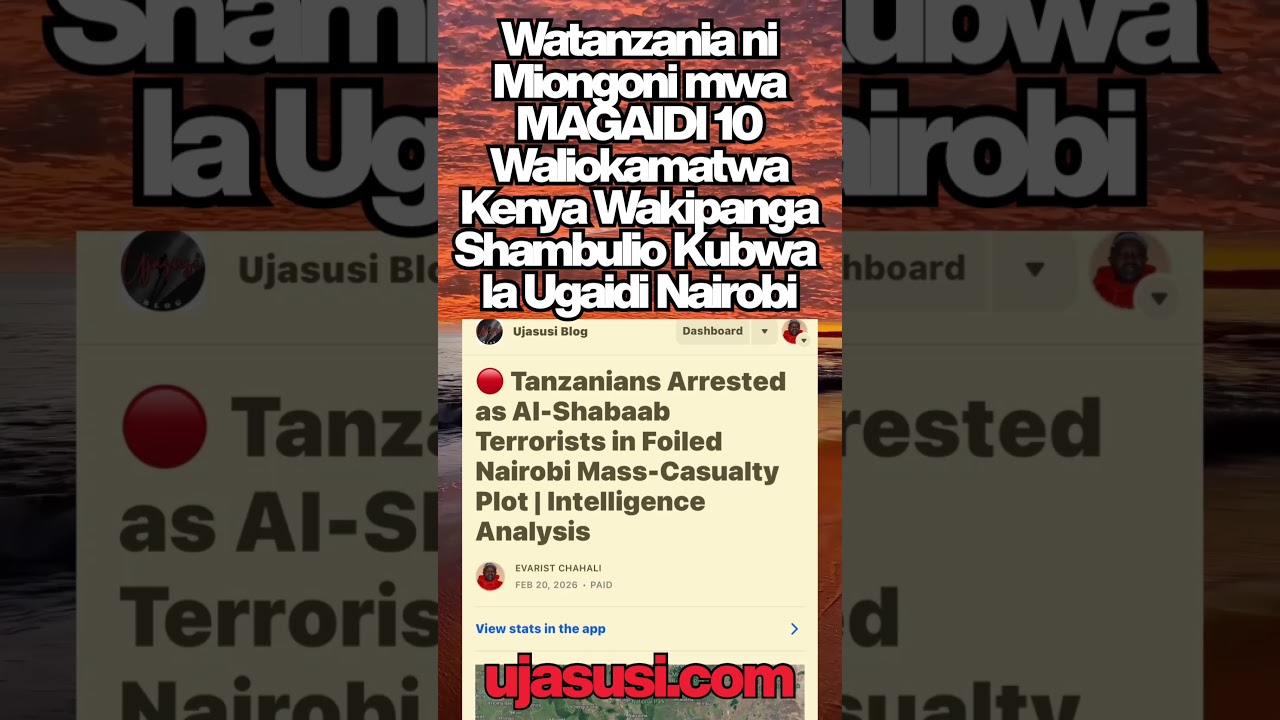 Watanzania Wakamatwa Kenya Wakiwa Sehemu ya Magaidi 10 Waliopanga Shambulio Nairobi