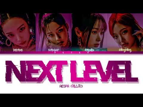 AESPA (에스파) - 'Next Level' (color coded lyrics 가사/Han/Rom/PT-BR