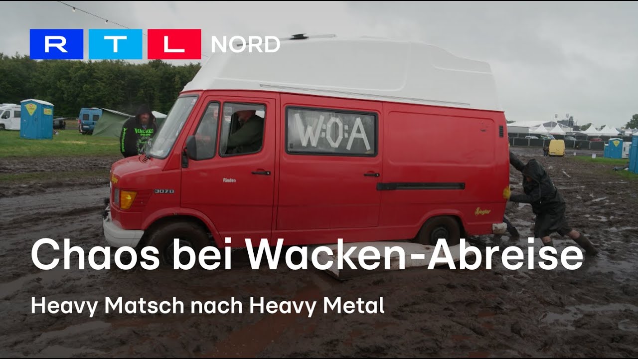 Matsch und Müll: Wacken nach dem W:O:A 2025