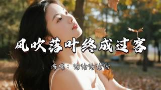 恰恰恰恰恰 - 风吹落叶终成过客『我那么想你你却辜负我 除了放手我已别无选择。』『动态歌词MV』#伤感音乐