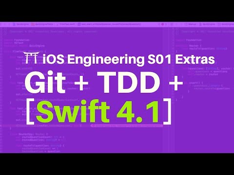 Migrating to Swift 4.1 using a TDD + Git workflow [S01 Extras]