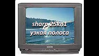 ремонт телевизора sharp 25kn1 узкая полоса