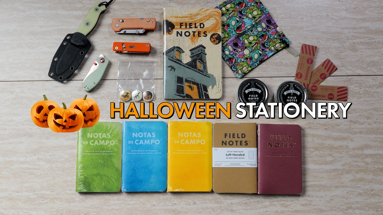 Halloween Stationery! Field Notes Hunter’s Moon Fall 2026 Quarterly Edition Unboxing & Review