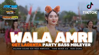 Video thumbnail of "DJ WALA AMRI GET LANGENTA LAGET VIRAL TIKTOK - PARTY BASS MBLEYER MCSB - DULINAN SOUND"